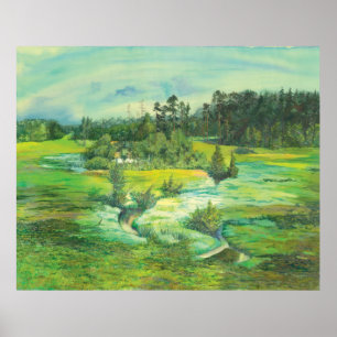 Poster vallée verte