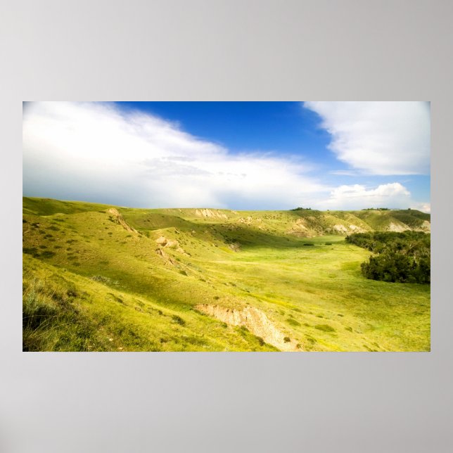 Poster Vallée verte (Devant)