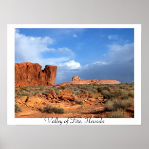 Poster Valley of Fire, Nevada