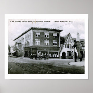 Poster Valley Rd., Montclair, New Jersey Vintage