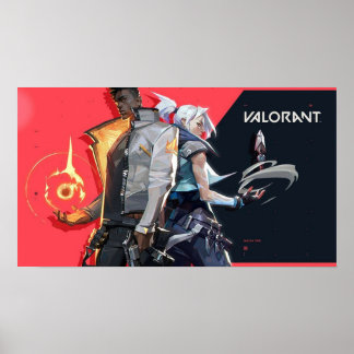 Poster Valorant Des Jeux Riot