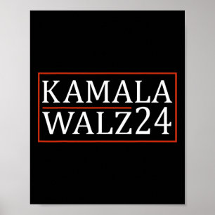 Poster Valse 2024 Harris 2024 Kamala Harris pour présiden