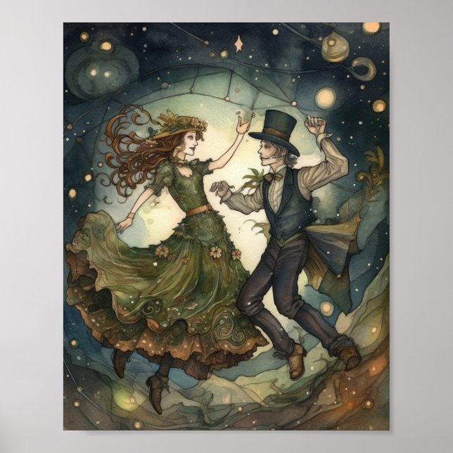 Poster Valse de Steampunk enchantée : un rêve victorien (Devant)