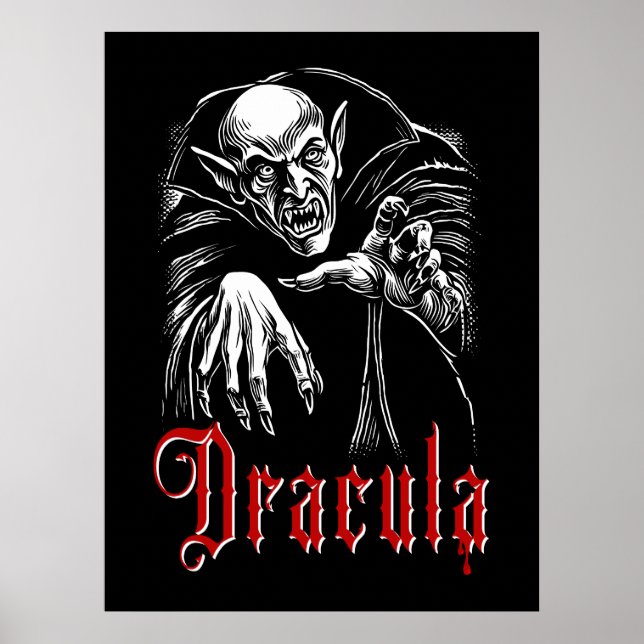 Poster Vampire Dracula (Devant)