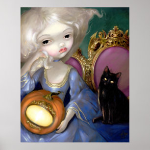 Poster Vampires de Les : Chat d'IMPRESSION d'ART de
