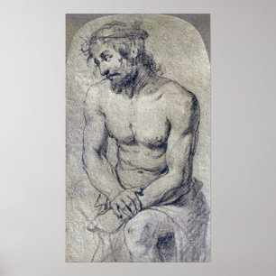 Poster Van Dyck - Étude de figure