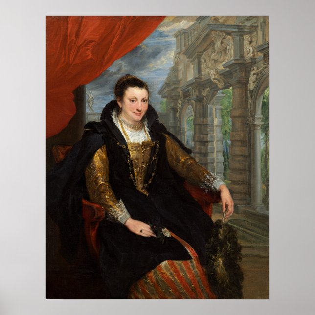 Poster Van Dyck - Isabella Brant (Devant)