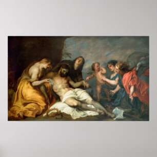 Poster Van Dyck - Lamentation Sur Le Christ Mort