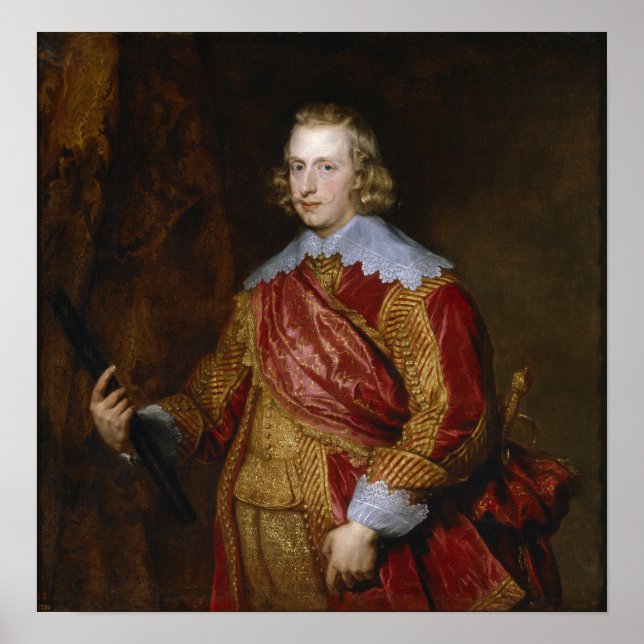 Poster Van Dyck - Le Cardinal Infante Fernando De. (Devant)