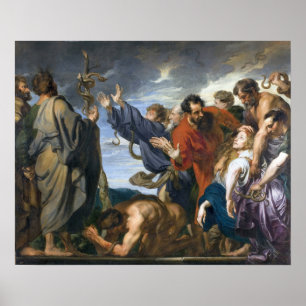 Poster Van Dyck - Le Serpent d'Airain