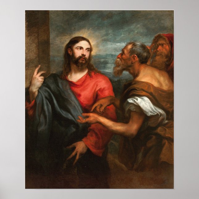 Poster Van Dyck - Le Tribut (Devant)