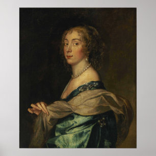 Poster Van Dyck - Penelope Lady Bayning Later Lady Herbe.