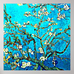 Poster Van Gogh - Almond Blossoms