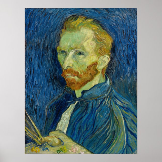 Poster Van Gogh - Autoportrait (Devant)