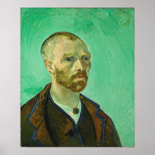 Poster Van Gogh - Autoportrait Dédié À Gauguin
