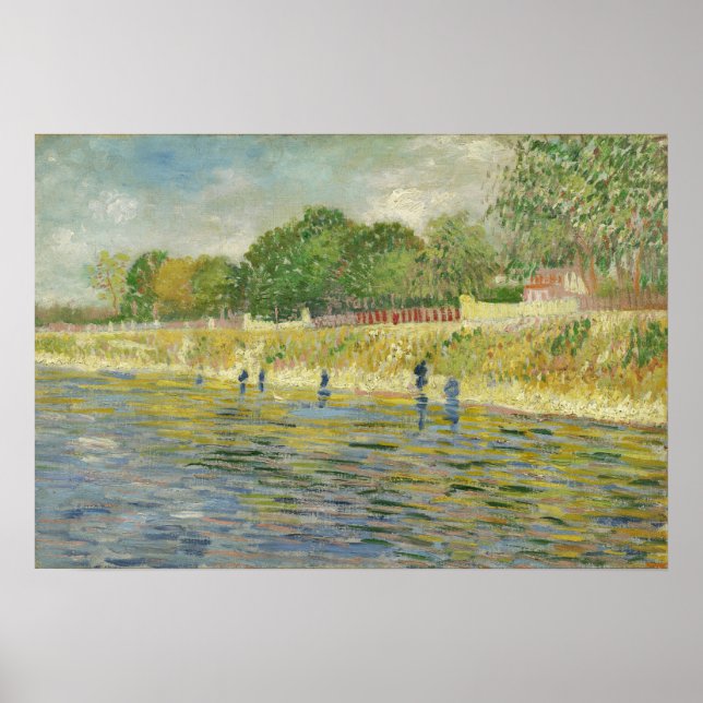 Poster Van Gogh - Banque De La Seine (Devant)