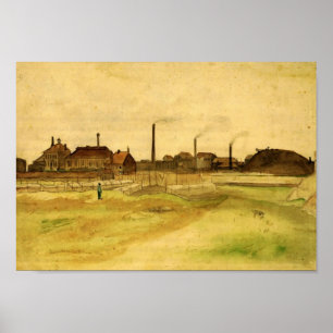 Poster Van Gogh - Coalmine dans le Borinage
