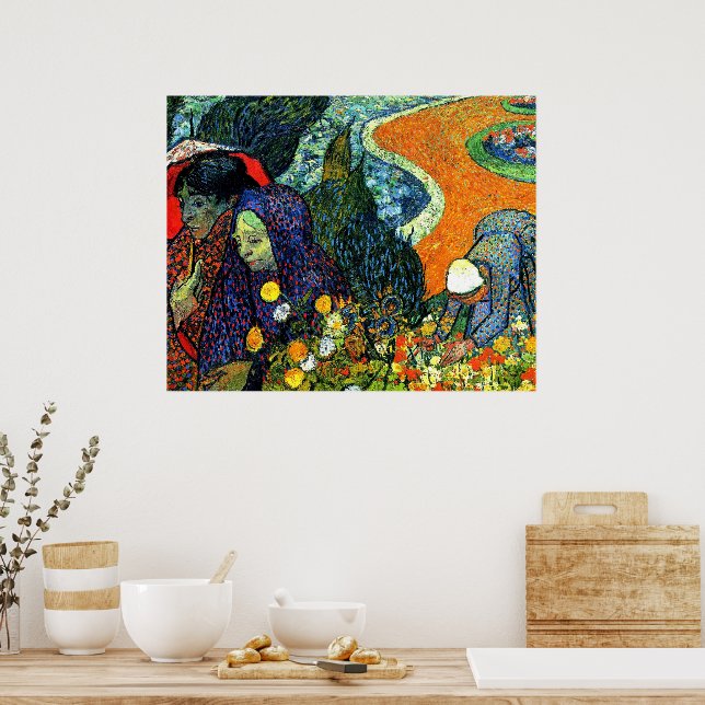 Poster Van Gogh - Dames d'Arles, (Cuisine)