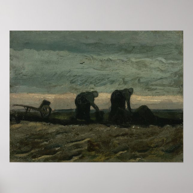 Poster Van Gogh - Deux Femmes En Santé (Devant)