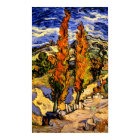 Van Gogh - Deux peupliers sur une colline - 1889