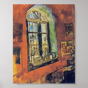 Poster Van Gogh - Fenêtre du Studio Vincent à l'Asile