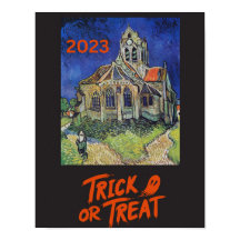 Van Gogh Halloween Trick ou traitement