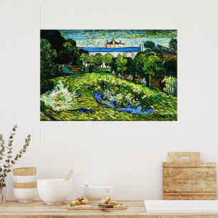 Poster Van Gogh - Jardin de Daubigny