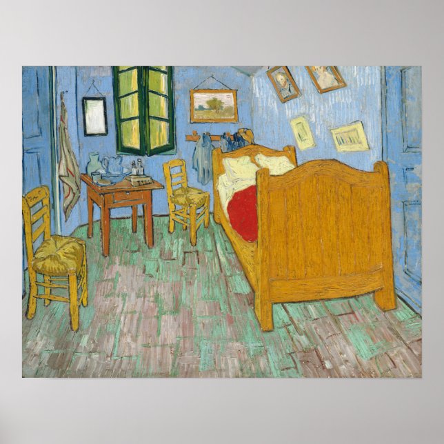 Poster Van Gogh - La Chambre (Devant)