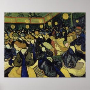 Poster Van Gogh - La Salle de Danse à Arles