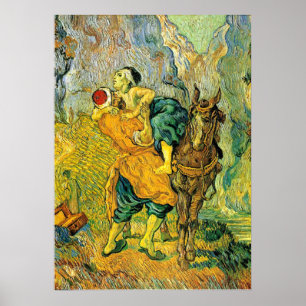 Poster Van Gogh - Le bon samaritain