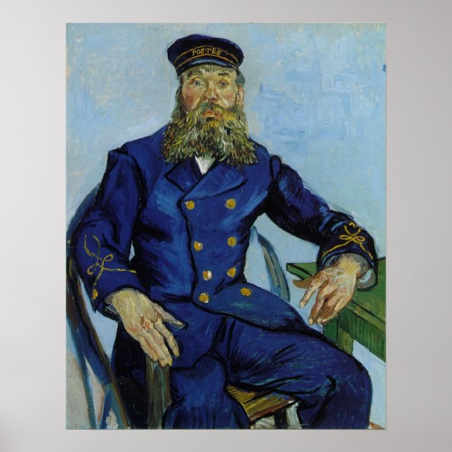 Poster VAN GOGH - Le facteur Joseph Roulin (Devant)