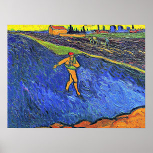 Poster Van Gogh - Les faubourgs d'Arles
