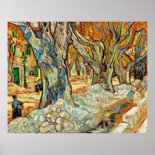 Poster Van Gogh - Les Grands Platanes