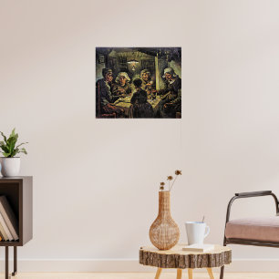 Poster Van Gogh - Les Mangeurs de pommes de terre
