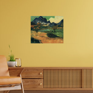 Poster Van Gogh - Mont Gaussier