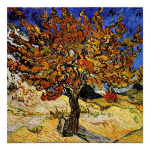 Poster Van Gogh - Mulberry Tree,