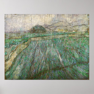 Poster Van Gogh - Pluie