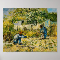 Van Gogh - Premiers pas (après Millet)