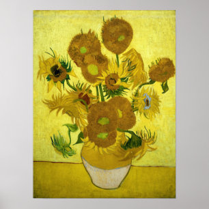 Poster Van Gogh - Sunflowers