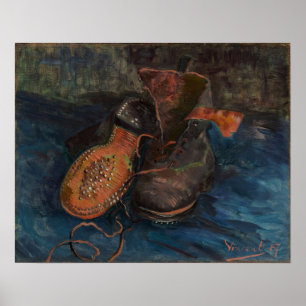 Poster Van Gogh - Une paire de bottes 1887
