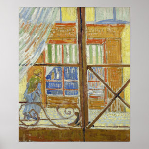 Poster Van Gogh - Vue d'une Boucherie