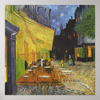 Poster Van Gough sur toile glacée