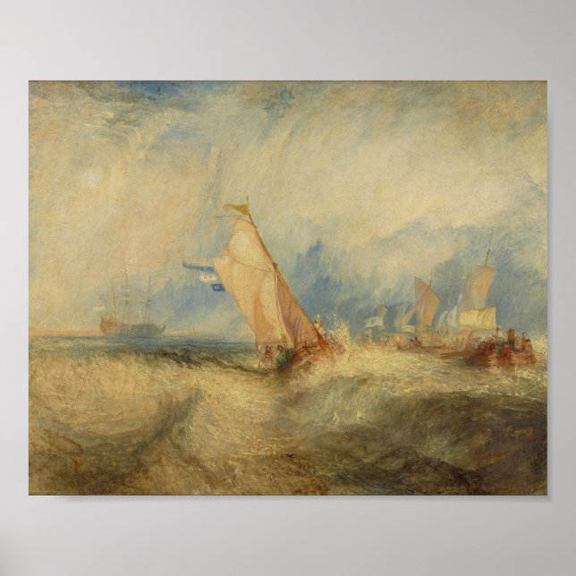 Poster Van Tromp, qui va plaire à ses maîtres 1844 (Devant)