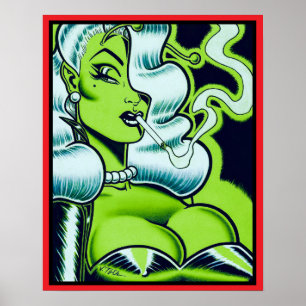 Poster Vana Va Voom™/Dame dangereuse