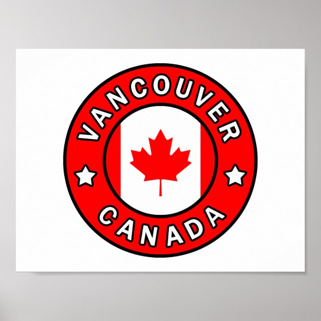 Poster Vancouver Canada (Devant)