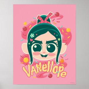 Poster Vanellope Von Schweetz Face