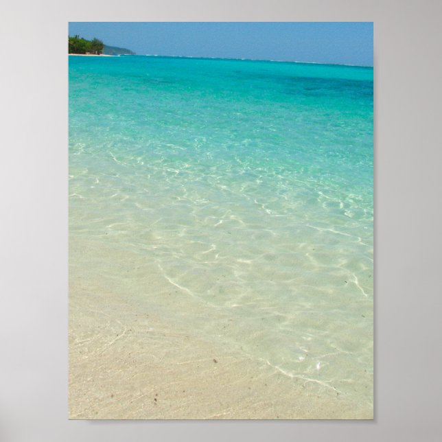 Poster Vanuatu Eaux cristallines claires (Devant)