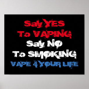 Poster Vape Sur Haute Qualité