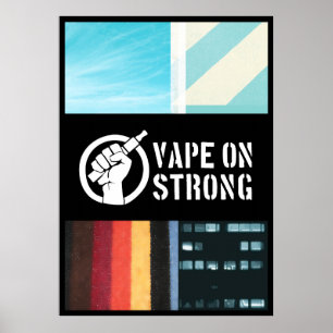 Poster Vape sur solide
