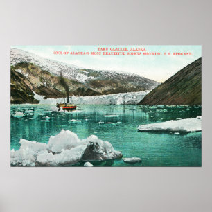 Poster Vapeur de solides solubles Spokane passant par le